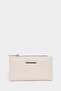 Women's Zippered Faux Leather Wallet D6853Axns