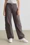 Gabardine Trousers Straight Fit Cargo Pockets Regular Waist Straight Leg D3762Ax24Au - 6
