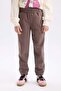 Elastic Waist Jogger Sweatpants for Girls D6540A824Wn - 4