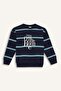 Oversized Wide Fit Crew Neck Printed Sweatshirt Boy's D1907A824Wn - 7