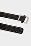 Women's Large Buckle Faux Leather Casual Belt E1280Axns - 3