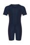 Overalls Short Sleeve Shorts Kids Baby Swimming Swimsuit 5155 Dark Navy Blue - 2