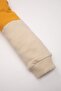 Crew Neck Color Block Soft Fleece Inside Sweatshirt for Baby Boy A9753A524Wn - 4