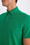 100% Cotton Regular Fit Polo Neck Short Sleeve Basic Plain T-Shirt E2348Ax24Au - 5