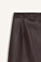 Sorbe X Defacto A-Line High Waist Faux Leather Mini Skirt D9717Ax24Au - 7