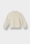 Crew Neck Embroidered Knitwear Sweater for Baby Girl C8277A524Wn - 3