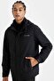 Windproof Regular Fit Zippered Hooded Raincoat C6047Ax24Au