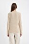 Regular Fit Crew Neck Glittery Fabric Knitwear Sweater D0405Ax24Wn - 6