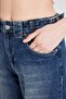 Baggy Fit High Waist Long Jeans Washable Trousers D0748Ax24Au - 5