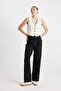 High Waist Wide Leg Classic Trousers - C6402Ax24Au