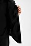 Windproof Regular Fit Zippered Hooded Raincoat C6047Ax24Au - 7