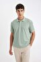 New Regular Fit Polo Neck Short Sleeve T-Shirt D5996Ax24Sm - 4