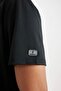 Breathable Defactofit Black Standard Fit Regular Cut Crew Neck Sportsman Short Sleeve T-Shirt C91 - 4