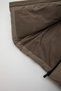 Baby Boy Waterproof Snap Detail Hooded Ribbed Sleeve Zippered Puffer Coat C3460A524Wn - 4