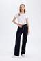 90's Wide Leg High Waist Long Jean Pants D5830Ax24Wn - 3