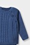 Baby Boy Long Sleeve Buttoned Sweatshirt Bottom Set of 2 C9589A524Au - 3