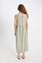 Manuka X 100% Linen V-Neck Sleeveless Midi Dress D4371Ax24Hs - 8