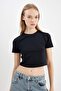 Coool Fitted Basic Short Sleeve T-Shirt C3106Ax24Sm