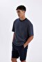 Relax Fit Crew Neck Striped Short Sleeve T-Shirt D2800Ax24Au - 7