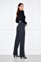 Wide Leg Lycra Trousers - 3