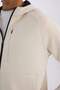 Fit Slim Fit Slim Fit Hooded Skuba Diver Fabric Zip-Up Sweatshirt A6956Ax24Au - 5