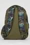 Boy's Dinosaur Patterned Canvas School Bag C8331A8Ns - 5