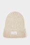 Woven Labelled Knitwear Beanie Girl Child C7169A824Wn - 2