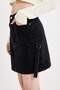 Fashion Fit Cargo Pocket Jean Mini Skirt D4421Ax24Au - 5