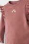 Baby Girl 2 Piece Set Floral Ribbed Camisole Long Sleeve T-Shirt Top Elastic Waist Bottom Y1122A224Au - 3