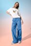 Straight Fit Normal Waist Standard Size Poplin Trousers D4855Ax24Hs