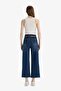 100% Cotton Culotte High Waist Short Belted Jean Pants D4325Ax24Au - 8