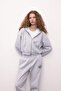 Standard Fit Hooded Basic Plain Kangaroo Pocket Zipper Sweatshirt Z7069Az24Wn - 3