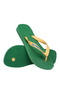 Brazil Logo Green Unisex Slipper - 3