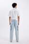 Baggy Fit Wide Fit Regular Waist Wide Leg Jean Pants C7376Ax24Au - 8