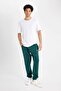 100% Cotton Boxy Fit Crew Neck Basic Plain Short Sleeve T-Shirt D7415Ax24Hs - 2