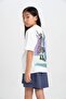 Harry Potter Relax Fit Crew Neck Short Sleeve T-Shirt Girls' C2632A824Sm - 4