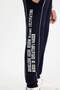 Boy's Navy Blue Printed Thick Jogger Sweatpants with Elastic Waist and Pockets C9288A824Au - 5