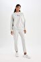 Jogger Sweatpants Nba Los Angeles Lakers Oversized Standard Length with Wide Fit Pockets C8105Ax24Au