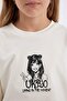 Girls' 2-Piece Set Printed Short-Sleeved T-Shirt Top Shorts Skirt Bottom D4759A824Hs - 5