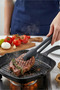 Fireproof Non-Stick High Heat Resistant Teflon Serving and Grilling Tongs - 2