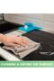 10-Pack Microfiber Dish Cloths with Poly Scour Side, 12x12 Inch Kitchen Cleaning Cloths - 6