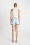 Mom Fit High Waist Cut-Off Hem Jean Shorts C0680Ax24Hs - 8