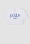 Crop Crew Neck Printed Short Sleeve T-Shirt Girls D0869A824Hs - 7