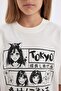 Girls' 2-Piece Set Crew Neck Printed Short-Sleeved T-Shirt Leggings D2956A824Hs - 6