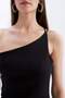 Bodycon Body-Hugging One Shoulder Sleeveless Mini Evening Dress D3272Axns - 8