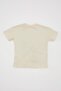 Crew Neck Printed Short Sleeve T-Shirt Baby Boy D3868A524Sm - 4
