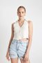 Mom Fit High Waist Cut-Off Hem Jean Shorts C0680Ax24Hs - 5