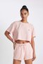 Cropped Pad Fit Crew Neck Sportsman Rib Knit Short Sleeve T-Shirt A9916Ax24Sm - 3
