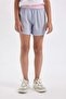 Girl's Printed Short Sleeve Shorts Pajama Set C8501A824Sm - 4