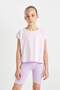 طماق راكب الدراجة النارية الفتاة - 3